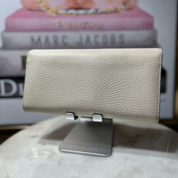 GUCCI Swing Continental Long Wallet Ivory color EUC - Picture 7 of 9